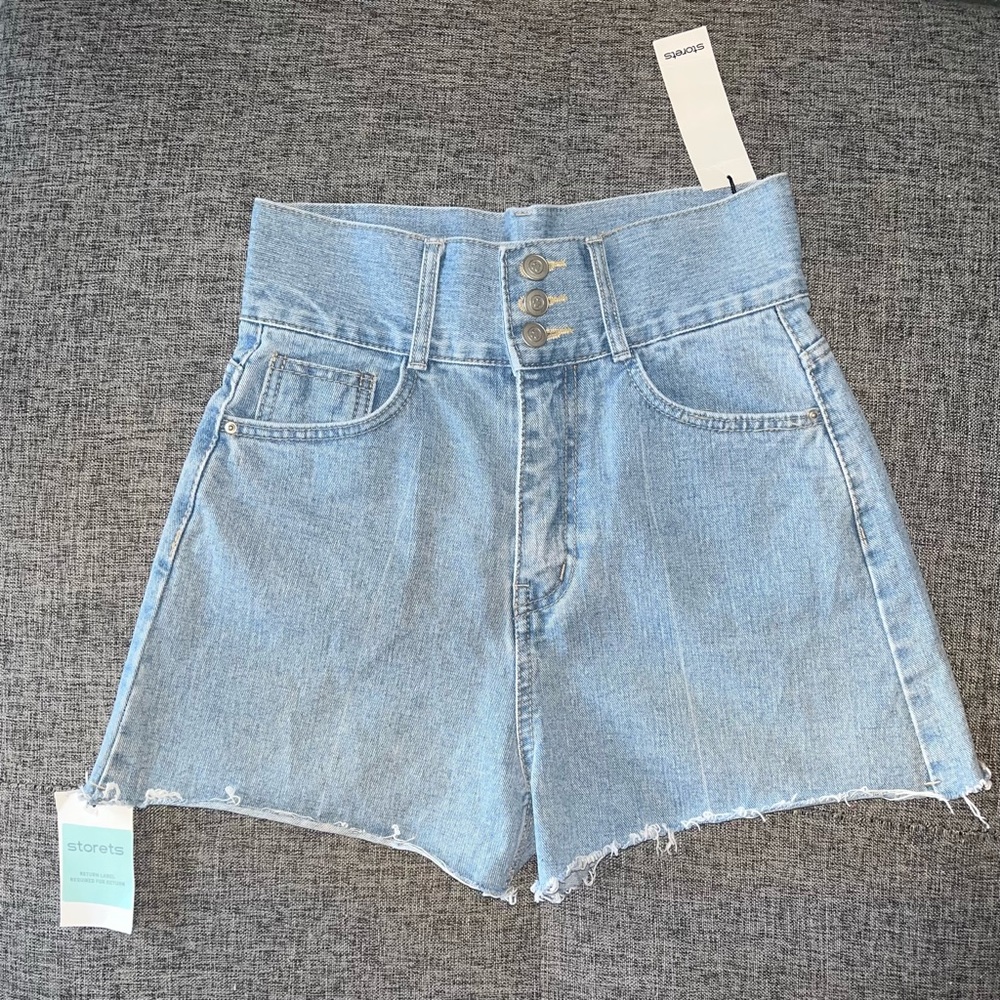 NWT Storets Denim High Waisted Shorts